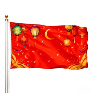 Custom 3×5 Ft Double-Sided Polyester Digital-Printed Outdoor Flags and Banners for Team Events and Weddings