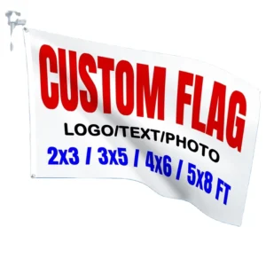 Custom 3×5 Ft Logo Flag for Business Gifts and Sports Fans