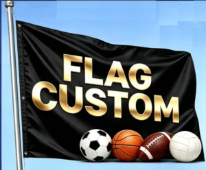 Custom 3x5ft Hanging Banner Mesh Fabric Street Banner Flag