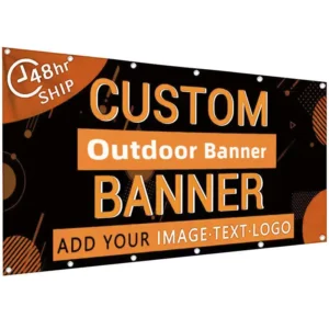 Custom 440gsm 13oz Glossy PVC Flex Banner, Weatherproof Frontlit Roll