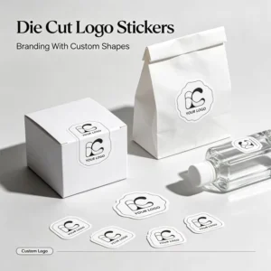 Custom 4X6 Die-Cut Thermal Label Stickers Roll Sheet