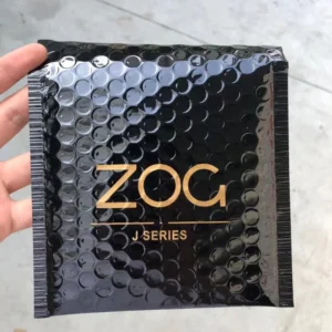 Custom 4×8 6×9 6×10 Holographic Metallic PE Poly Bubble Mailer Padded Envelope Shrink Bag