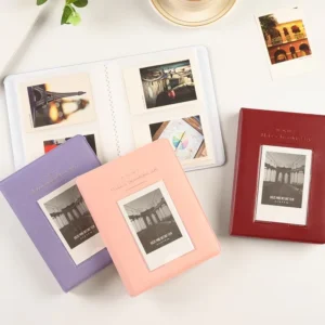 Custom 96-Pocket 3-Inch DIY High Quality Photo Album Book PP Cover PVC Material Mini Photos Baby Gift Postcard Holder