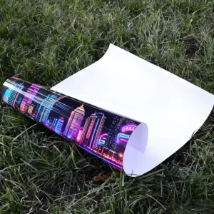 Custom A0 A1 24×36 Waterproof Vinyl Adhesive Wall Poster Printing Service Manufacturer
