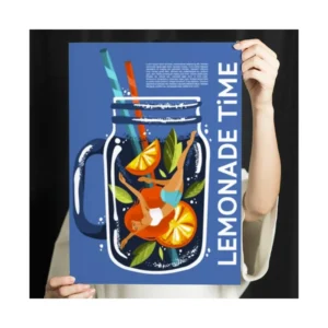 Custom A0 A1 A2 A3 A4 Digital Printing Decorative Poster