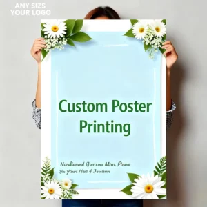 Custom A0 A1 A2 A3 A4 RGB Colorful Paper Poster Printing for Movie, Music, Business, Film, and Product Promotion