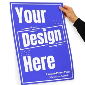 Custom A0 A1 A2 A3 A4 Waterproof Vinyl Wall Poster