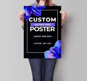 Custom A0 Paper Poster Printing Wall Art Advertising Photo Movie Music Business Film Poster