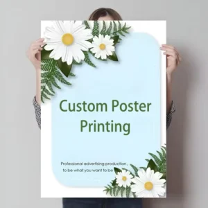 Custom A1 A2 A3 A4 Poster Printing Service for Entertainment Promotion Business Advertising and Retail Marketing