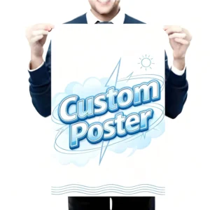 Custom A1 Laminated 18×24 Outdoor Advertising Wall Poster Printing Service