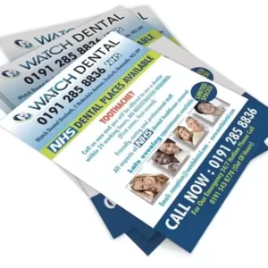 Custom A2 A3 A4 A5 Commercial Poster Leaflet Flyer Menu Printing