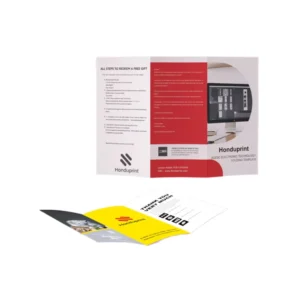 Custom A2 A3 A4 A5 Commercial Poster Leaflet Flyer Menu Printing Coated Art Paper Offset Printing Matt Lamination