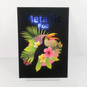 Custom A2 A3 A4 Metallic Blue Foil Anime Art Print Posters for Promotion and Expo Display