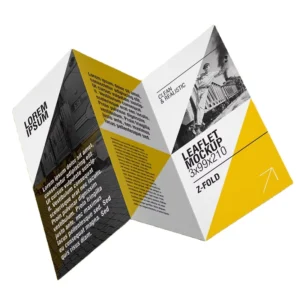 Custom A3 A4 A5 A6 Book, Poster, Catalogue, Flyer, Brochure, or Menu Printing