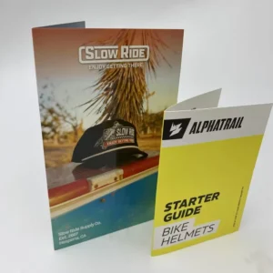 Custom A3 A4 A5 A6 Poster Booklet Trifold Brochure Z Folded Pamphlet Leaflet Flyer Printing