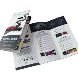 Custom A3 A4 A5 A6 Poster, Booklet, Trifold Brochure, Z-fold Pamphlet, Leaflet, and Flyer Printing
