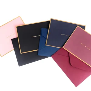 Custom A3/A4/A5/A6 Printed Paper Wallet Envelopes for Gifts and Money