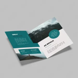 Custom A4 A5 A6 Advertising Flyer Printing