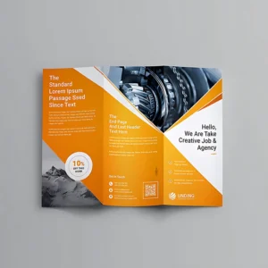 Custom A4 A5 A6 Flyer Printing Glossy Cardboard Advertising Pamphlet Leaflet Business Manual Brochure Coated for Commercial