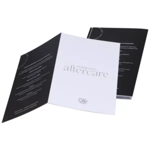 Custom A4 A5 Company Profile Pamphlet Product Instruction Manual Glossy Flyer and Leaflet Printing Service