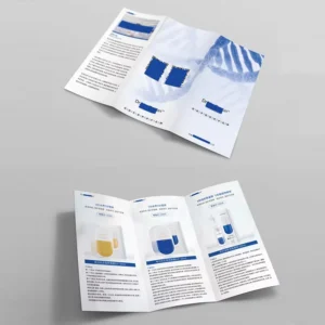 Custom A4 A5 Folding Catalog Brochure, Product Manual, Company Culture and Product Introduction