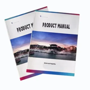 Custom A4 A5 Manual, Catalog, Brochure, Flyer and Full-Color Product Service Magazine Printing, Perfect Cardboard