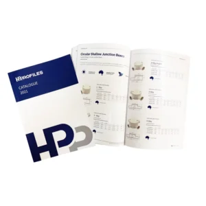 Custom A4 Art Paper Offset Printed Company Product List Catalogue Brochure with Sewing Binding