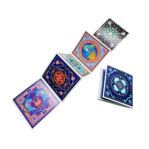 Custom A4 Booklet Catalog Leaflet Coated Art Paper Offset Printed Folded Brochure Flyer