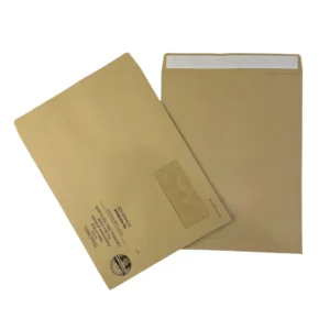 Custom A4 Brown Plain Kraft Paper Envelope
