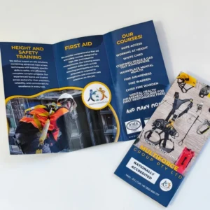 Custom A4 Folding Brochure User Manual Poster Flyer Booklet Printing