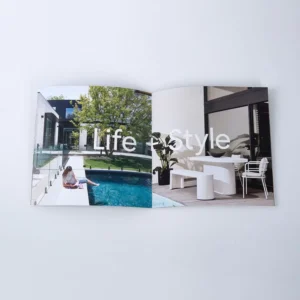 Custom A4 Full-Color Cardboard Brochure Printing, Gloss Coating, Duplex Board, Spiral Binding
