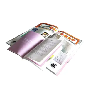 Custom A4 Sewing Bound Notebook Full Color Offset Printing Art Paper Planner Notebook Manufacturer