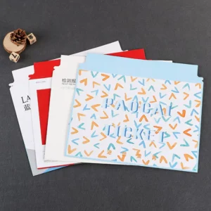 Custom A5 A4 Express Self-Seal Cardboard Document Mailing Envelopes