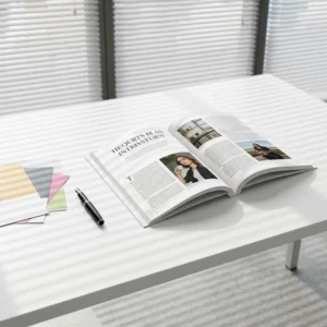 Custom A5 A4 Photo Book Brochure Pamphlet Magazine Booklet Catalog Printing Services