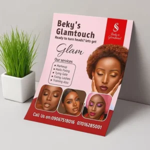 Custom A5 Art Paper Flyer Brochure Leaflet with Matte Coated Paper