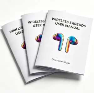Custom A5 Brochure with Logo Offset Paper Product Manual for Promotion