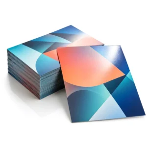 Custom A5 Business Flyers Printing 300gsm Glossy Coated Paper Full Color Promotional Leaflets Advertising Flyers