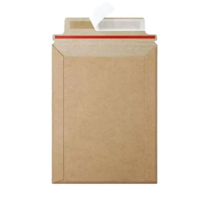 Custom A5 Hard Board-Backed Rigid Mailer Envelopes, Do Not Bend, Cardboard