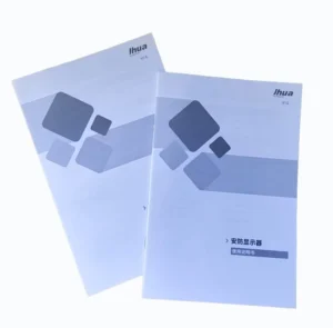 Custom A5 Instruction Manual Brochure Catalogue Booklet with Printed Contents
