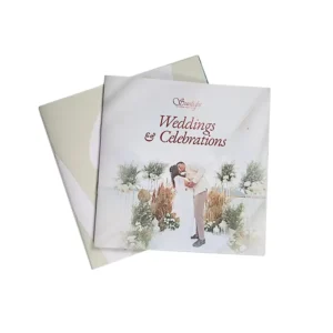 Custom A5 Wedding Advertising Campaign Brochure Printing Service