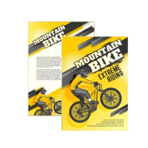 Custom A6 Offset Paper and Cardboard Flyer Printing Service