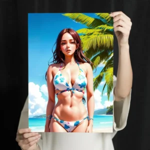 Custom Acrylic Stickers Digital Printing on Eco-Friendly PVC for Indoor Use A0-A4 Posters