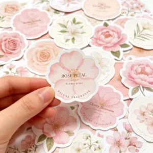 Custom Adhesive Scented Scratch and Sniff Reward Stickers