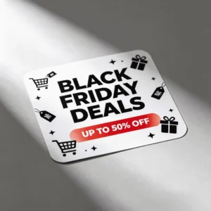 Custom Adhesive Stickers BOPP PVC Labels for Retail Packaging