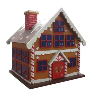 Custom Advent Calendar Countdown Box Wooden Advent Calendar for Christmas Packaging Gift Box