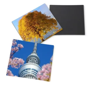 Custom Advertising Promotional Gifts Business Card Size Paper Fridge Magnet Refrigerator Magnetic Sticker