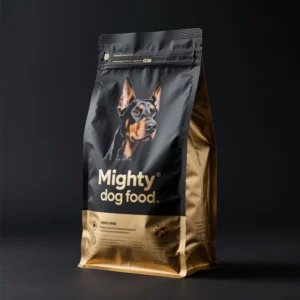Custom Aluminum Foil Zipper Bags Gravure Printing Logo Custom Size 500g-2kg Food Grade Stand Pouch for Pet Food Treats
