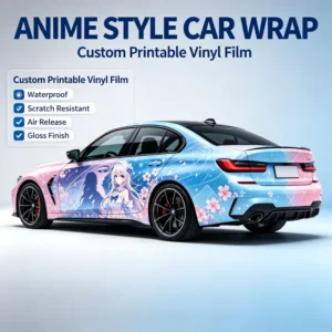 Custom Anime Car Wrap Design Itasha Livery Graphics for Any Vehicle