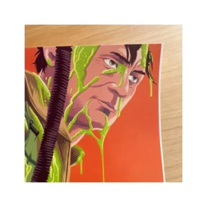 Custom Anime Poster Portable Decoration Custom Printing Movie 3D Anime Poster for Wall