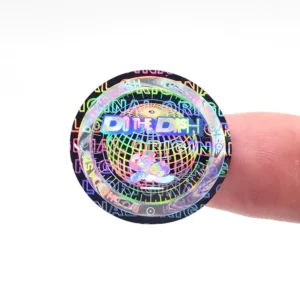 Custom Anti-Counterfeit Hologram Label Stickers